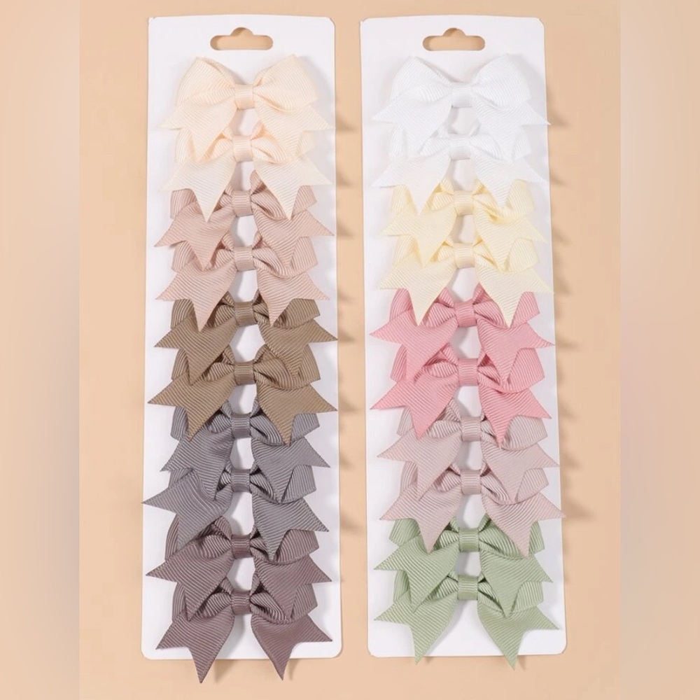 20 new soft bow clips